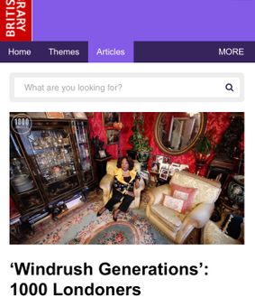 ‘Windrush Generations’: 1000 Londoners