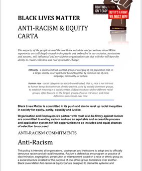Anti-Racism & Equity Carta